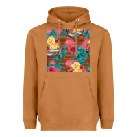 Meerkat hatched egg easter chicks seamless pattern Heavyweight Hoodie - Artiststas