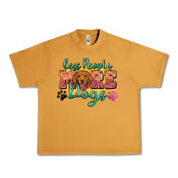 Peanut Butter less people more dogs Urban Heavy Tee - Zillion Design Studio