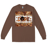 Chestnut Dope Melanin Long Sleeve Tee - Zillion Design Studio