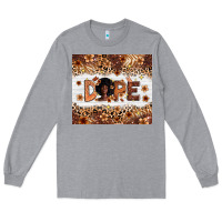 Heather Grey Dope Melanin Long Sleeve Tee - Zillion Design Studio