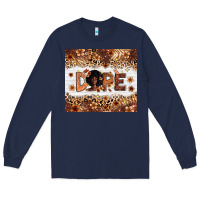 Navy Dope Melanin Long Sleeve Tee - Zillion Design Studio