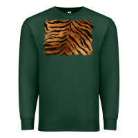 Sports Green handdrawn tiger pattern background Premium Sweatshirt - BarkalooDesign