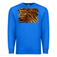 True Royal handdrawn tiger pattern background Premium Sweatshirt - BarkalooDesign