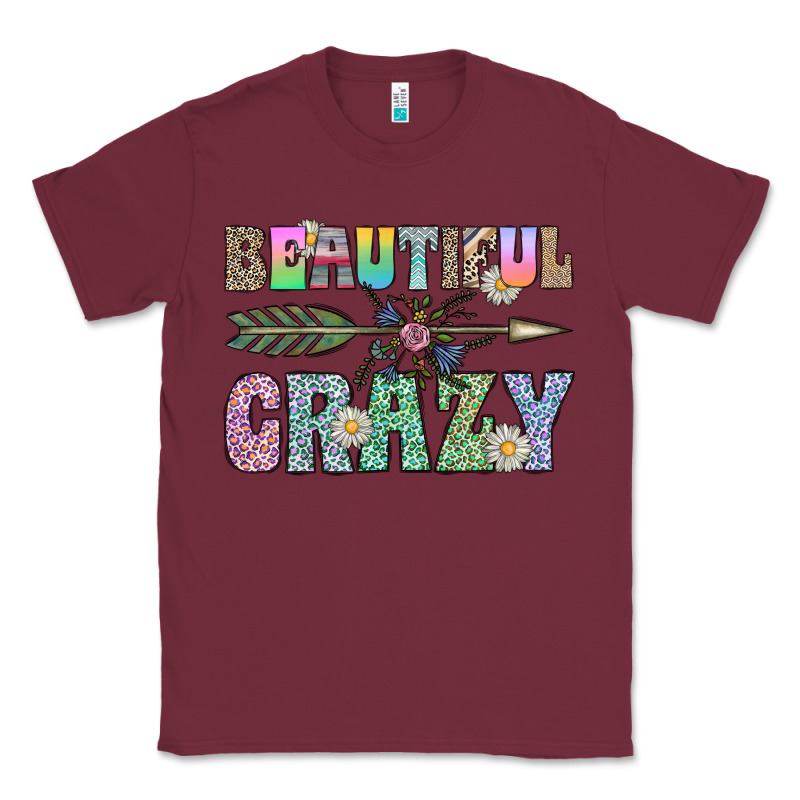 Beautiful Crazy Classic Tee by CowhideDigitalArt | Teevron