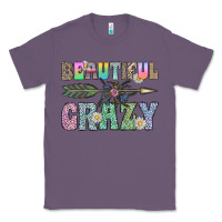 Lavender beautiful crazy Classic Tee - CowhideDigitalArt