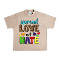 French Oak spread love not hate Urban Heavy Tee - texasbilliewilder