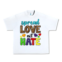 White spread love not hate Urban Heavy Tee - texasbilliewilder