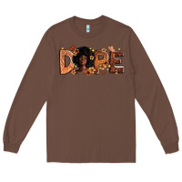Chestnut Dope Melanin Long Sleeve Tee - Zillion Design Studio