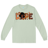 Matcha Dope Melanin Long Sleeve Tee - Zillion Design Studio