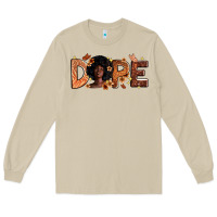 Mushroom Dope Melanin Long Sleeve Tee - Zillion Design Studio