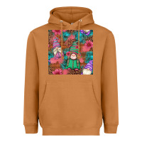 Meerkat floral easter gnomes seamless pattern Heavyweight Hoodie - Artiststas