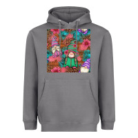 Storm floral easter gnomes seamless pattern Heavyweight Hoodie - Artiststas