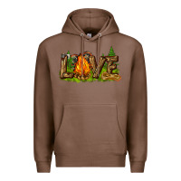 Chestnut camping love Premium Hoodie - NancyCooperArtShop