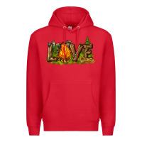 Red camping love Premium Hoodie - NancyCooperArtShop
