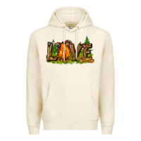 Tofu camping love Premium Hoodie - NancyCooperArtShop