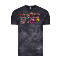 Cloud Black day of the dead Vintage Tee - texasbilliewilder