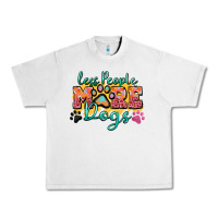 Lunar Rock less people more dogs paw zillion Urban Heavy Tee - Zillion Design Studio