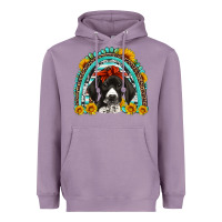 Lavender german shorthaired pointer western rainbow Heavyweight Hoodie - Artiststas