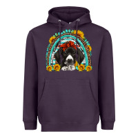 Plum german shorthaired pointer western rainbow Heavyweight Hoodie - Artiststas