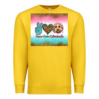 Lemon peace love labradoodle Premium Sweatshirt - Jasminsmagicworld