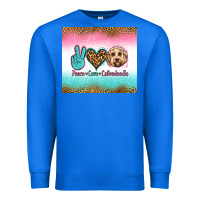 True Royal peace love labradoodle Premium Sweatshirt - Jasminsmagicworld