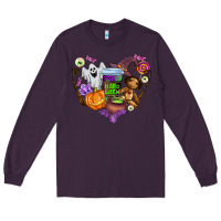 Plum halloween Long Sleeve Tee - AdoDesignShop