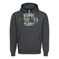 Smoke because mama said so Zipper Hoodie - CowhideDigitalArt