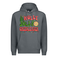 Rock holly jolly cheerleader Premium Hoodie - MaliasSmallBusiness