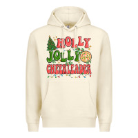 Sandshell holly jolly cheerleader Premium Hoodie - MaliasSmallBusiness