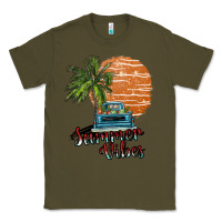Army Green summer vibes Classic Tee - SublimationCraftShop