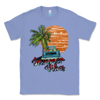 Colony Blue summer vibes Classic Tee - SublimationCraftShop