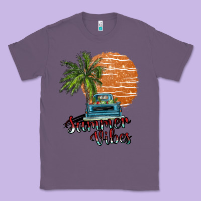 Summer Vibes Classic Tee Designed By Sublimationcraftshop