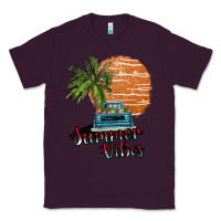 Plum summer vibes Classic Tee - SublimationCraftShop