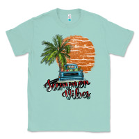 Seafoam summer vibes Classic Tee - SublimationCraftShop
