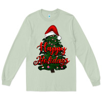Matcha happy holidays christmas tree Long Sleeve Tee - RanaPortraitStore