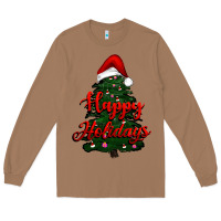 Toasted Coconut happy holidays christmas tree Long Sleeve Tee - RanaPortraitStore