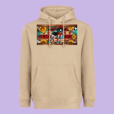 German Shorthaired Pointer License Plate Heavyweight Hoodie Designed By Artiststas