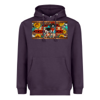 Plum german shorthaired pointer license plate Heavyweight Hoodie - Artiststas