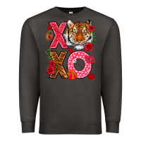 Smoke xoxo with tiger Premium Sweatshirt - NancyCooperArtShop