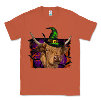 Copper highland cow halloween Classic Tee - RanaPortraitStore
