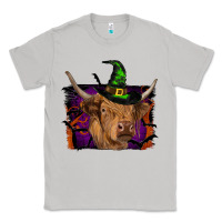 Moon Dust highland cow halloween Classic Tee - RanaPortraitStore