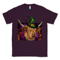 Plum highland cow halloween Classic Tee - RanaPortraitStore