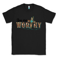 Black you are worthy cross Classic Tee - BarkalooDesign