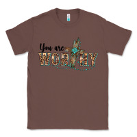 Chestnut you are worthy cross Classic Tee - BarkalooDesign