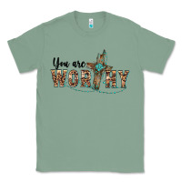 Sage you are worthy cross Classic Tee - BarkalooDesign