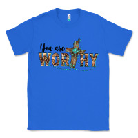 True Royal you are worthy cross Classic Tee - BarkalooDesign