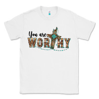 White you are worthy cross Classic Tee - BarkalooDesign