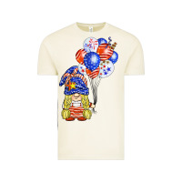 Vintage Arctic patriotic gnome balloon Vintage Tee - BarkalooDesign
