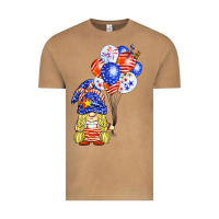 Vintage Camel patriotic gnome balloon Vintage Tee - BarkalooDesign