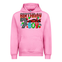 Fuchsia Pink birthday boy Urban Hoodie - BundleAndBundleShop
